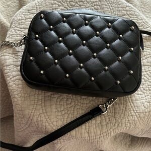 NWOT Rebecca Minkoff studded black crossbody bag